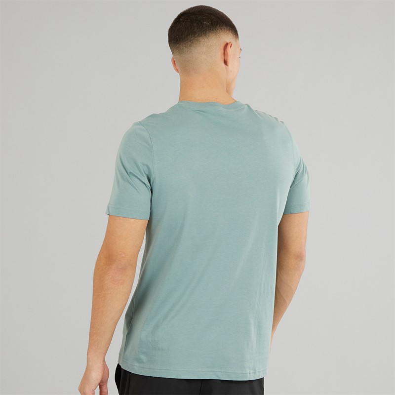 Puma Mens Essentials No. 1 Logo T-Shirt Green Moon