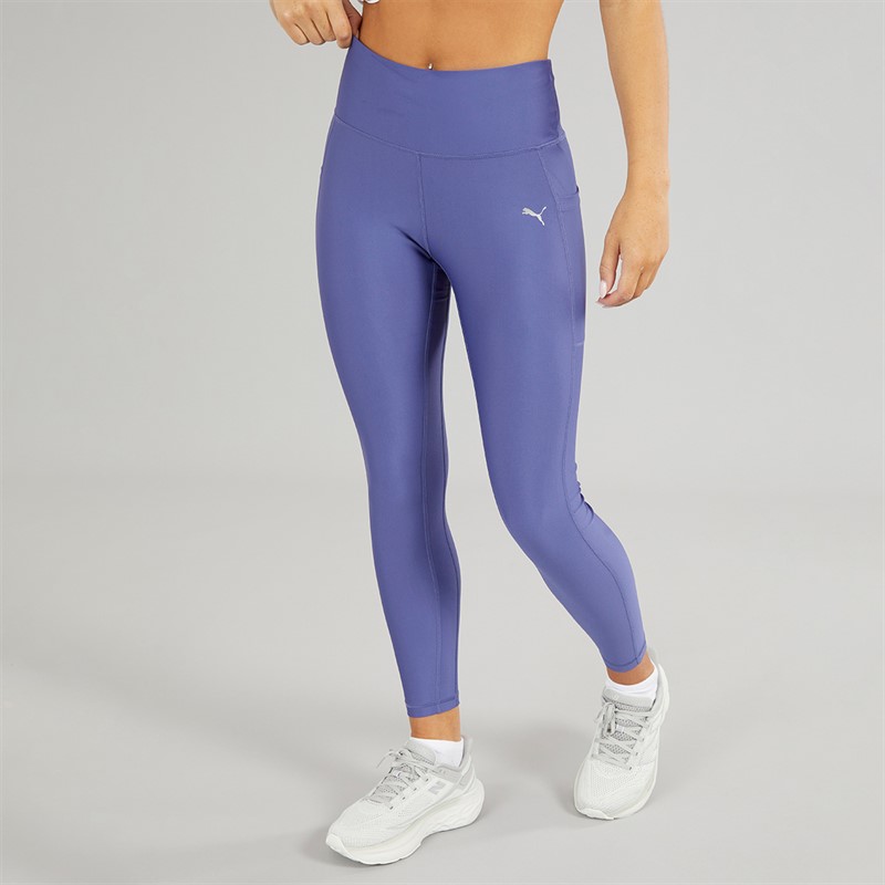 Puma Womens Velocity Drycell High Waisted Tight Leggings Blue Crystal