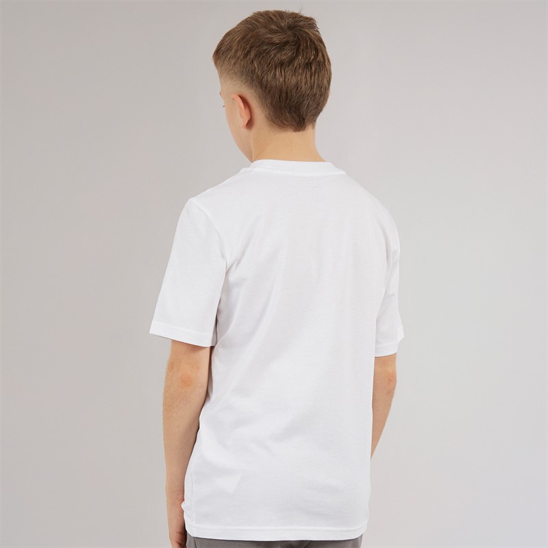 Puma Junge Grafik Camouflage T Shirt Puma White