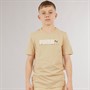 Puma Junge Grafik T Shirt Putty