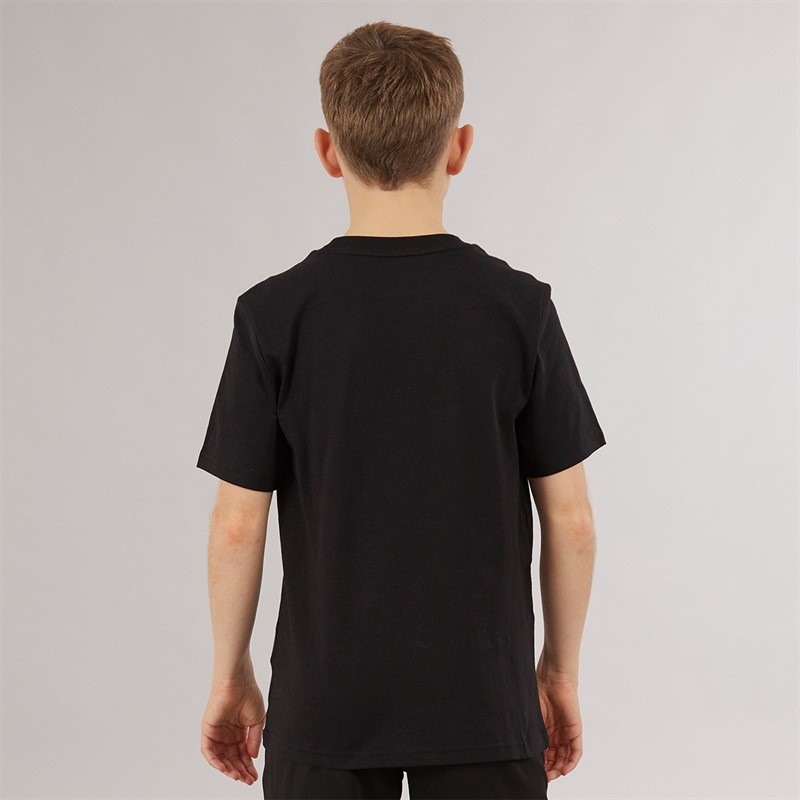 Puma Junge Grafik T Shirt Puma Black