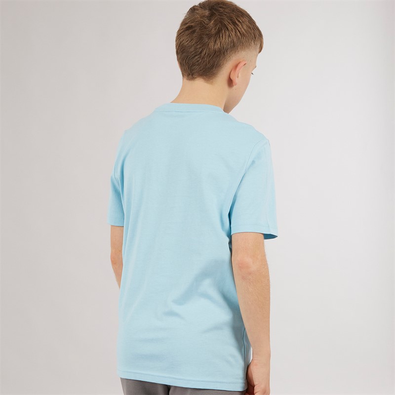 Puma Junge Grafik T Shirt Aqua