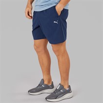 Puma Mens Flex Stretch Woven 7 Inch dryCELL Training Shorts Club Navy