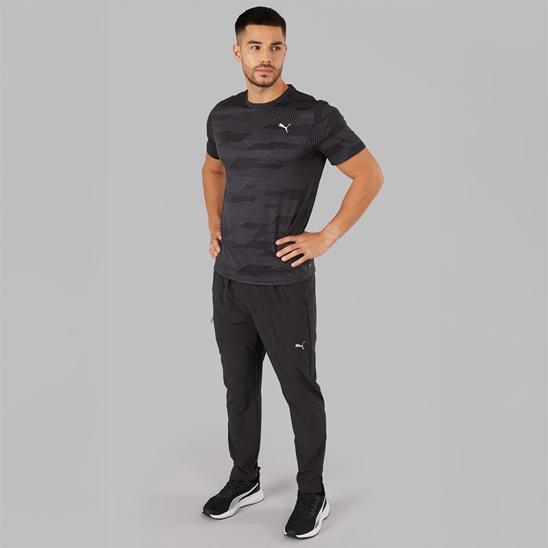 Puma Mens Flex Stretch dryCELL Woven Training Pants Puma Black