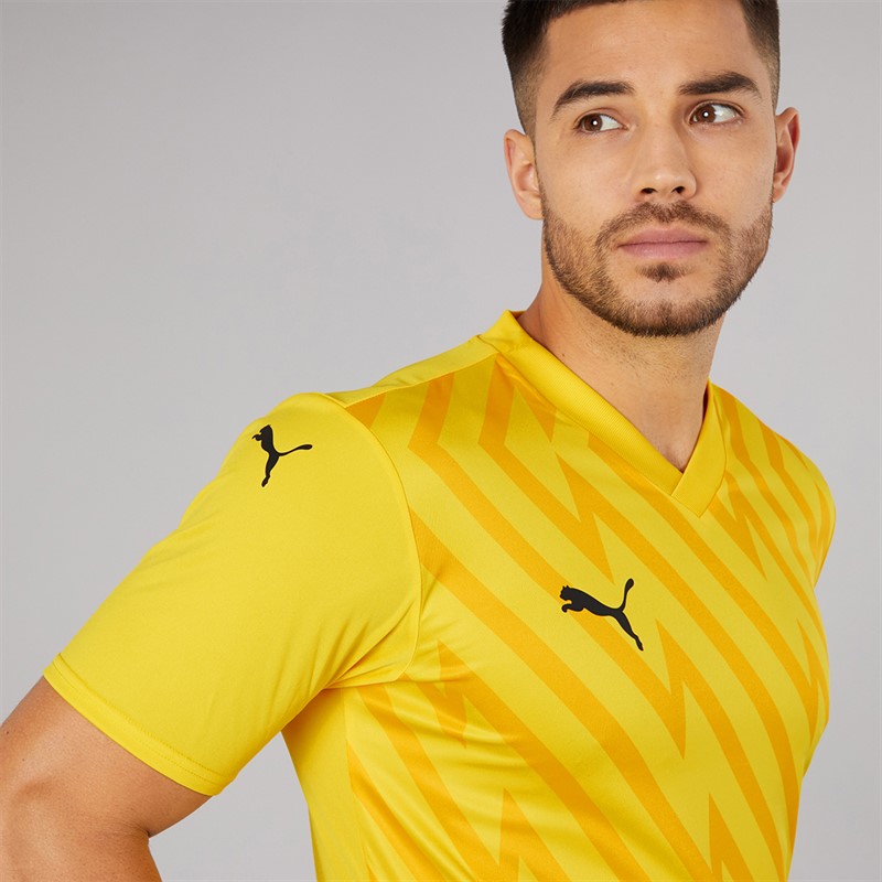 Puma Mens teamGLORY Training Jersey Yellow