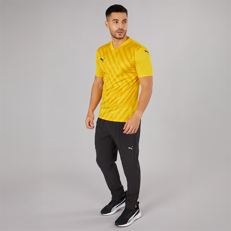 Puma Mens teamGLORY Training Jersey Yellow