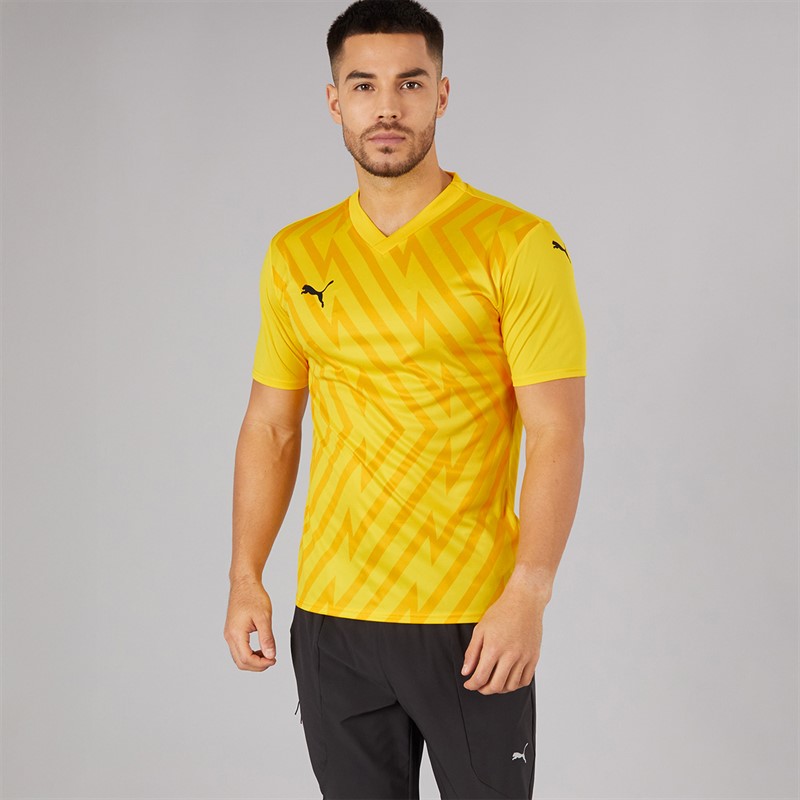 Puma Mens teamGLORY Training Jersey Yellow
