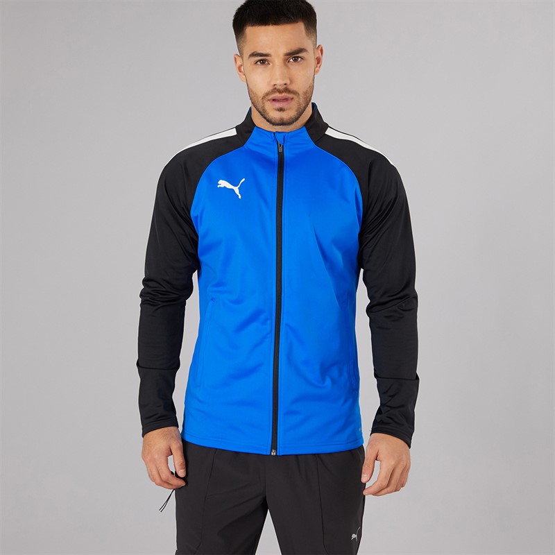 Puma Mens teamLIGA Training Jackets Electric Blue