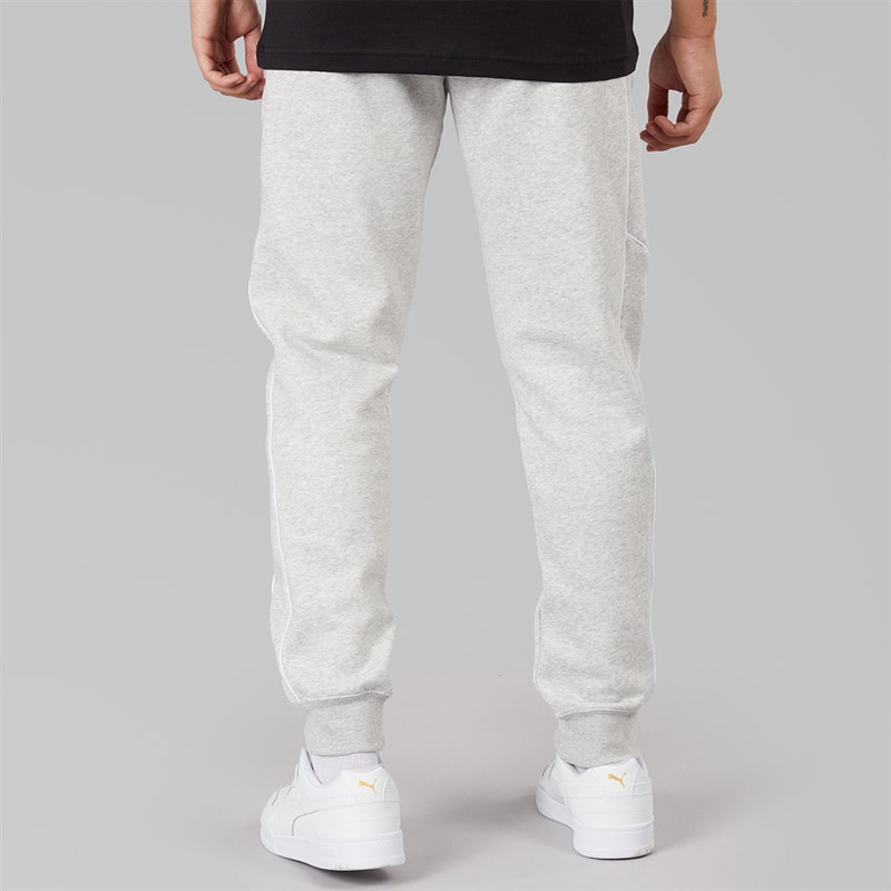 Puma Mens Puma Sport Fleece Sweatpants Light Grey Heather