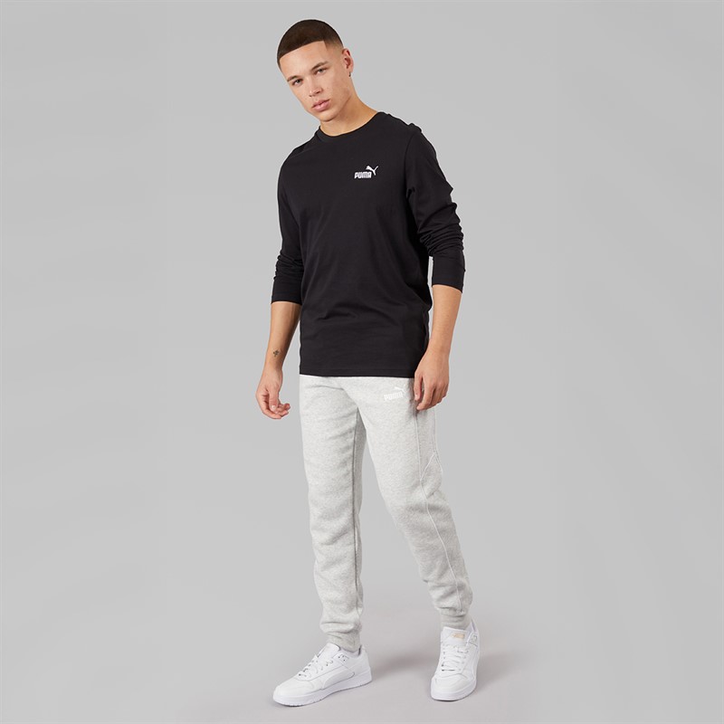 Puma Mens Puma Sport Fleece Sweatpants Light Grey Heather