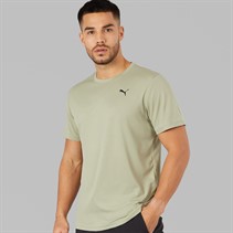 Puma Herren Tad Essentials Poly Textur Trainings Oberteil Lux Army