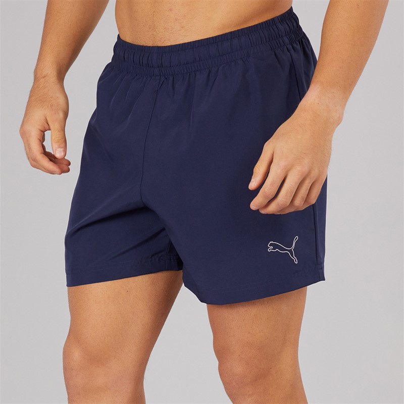 Puma Mens Training Shorts Puma Navy