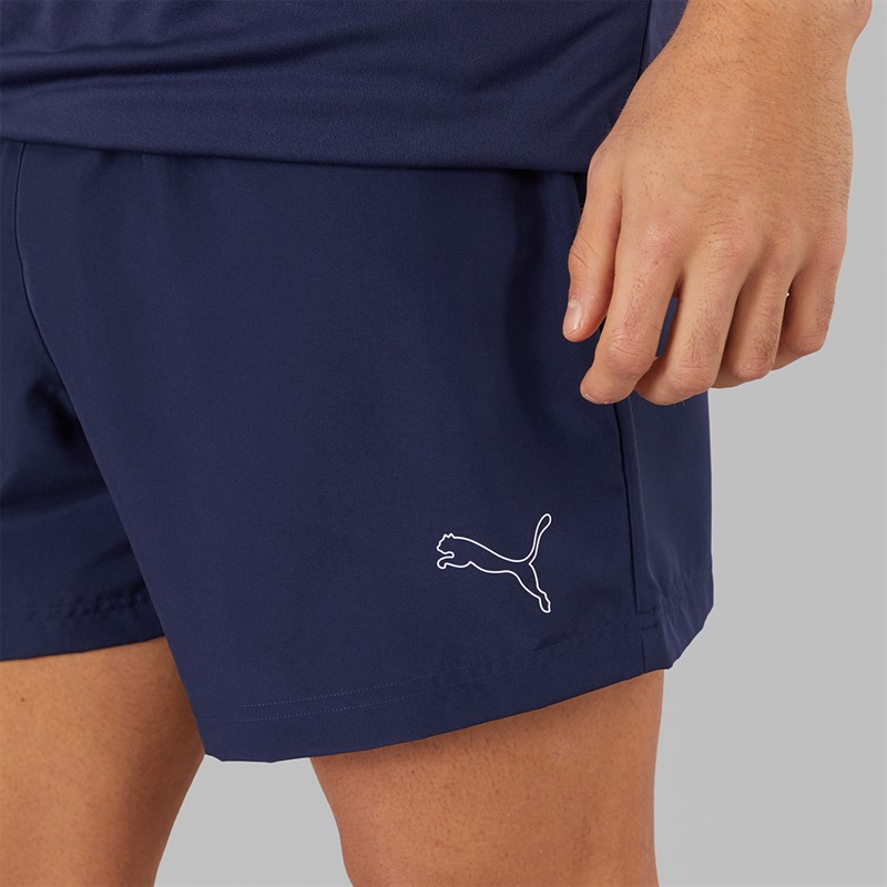 Puma Mens Training Shorts Puma Navy