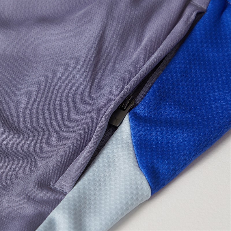 Puma Womens individualBLAZE Shorts Grey/Blue