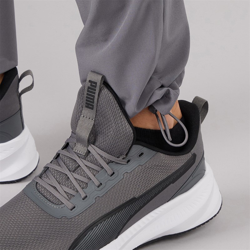 Puma Mens Train All Day Tech Woven Training Pants Grey/Purple