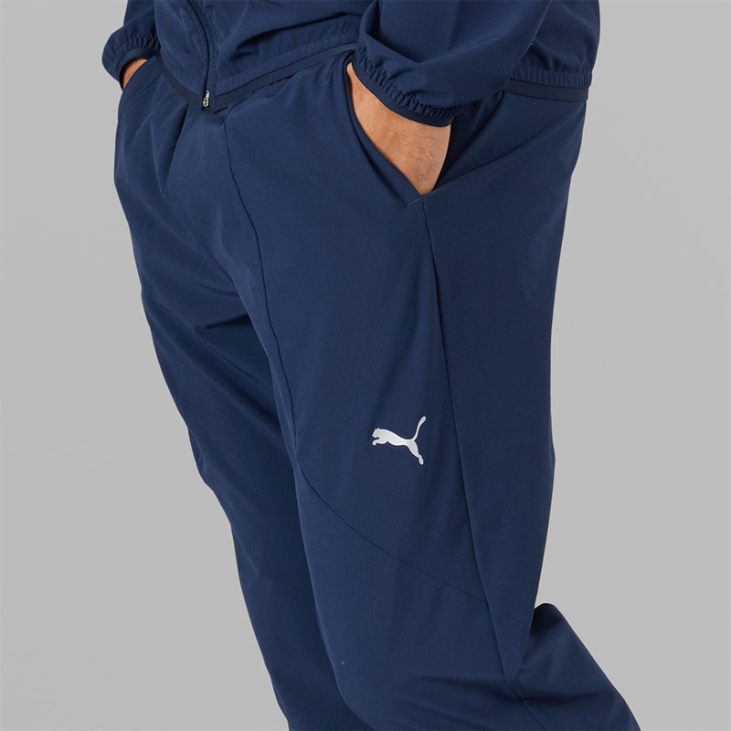 Puma Mens Flex Stretch dryCELL Woven Training Pants Club Navy