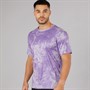 Puma Mens Train All Day Marble Print Training Top Crush Lilac