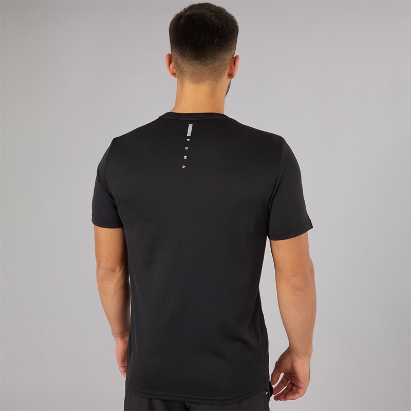 Puma Mens Flex Pocket Jacquard dryCELL Training Top Puma Black