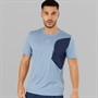 Puma Mens Flex Pocket Jacquard dryCELL Training Top Cool Blue