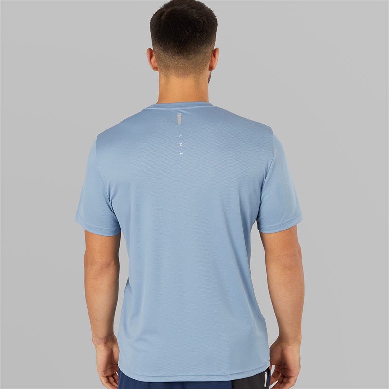 Puma Mens Flex Pocket Jacquard dryCELL Training Top Cool Blue