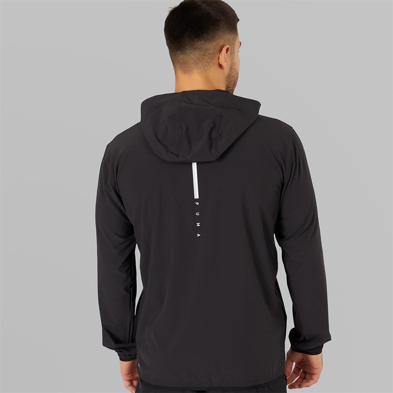 Puma Mens Flex Stretch dryCELL Woven Training Jacket Puma Black