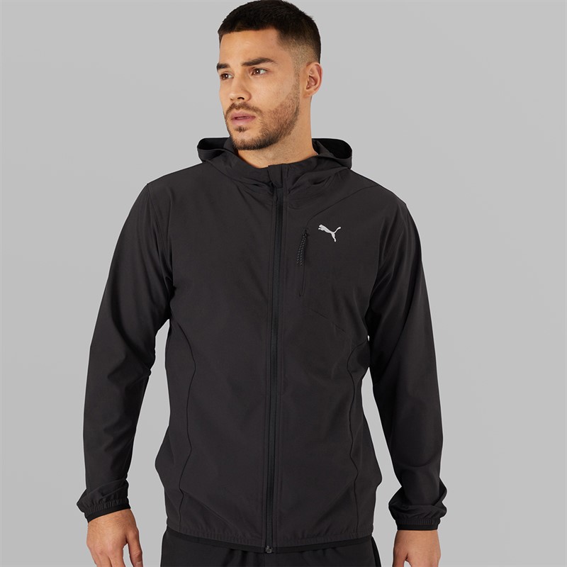 Puma Mens Flex Stretch dryCELL Woven Training Jacket Puma Black
