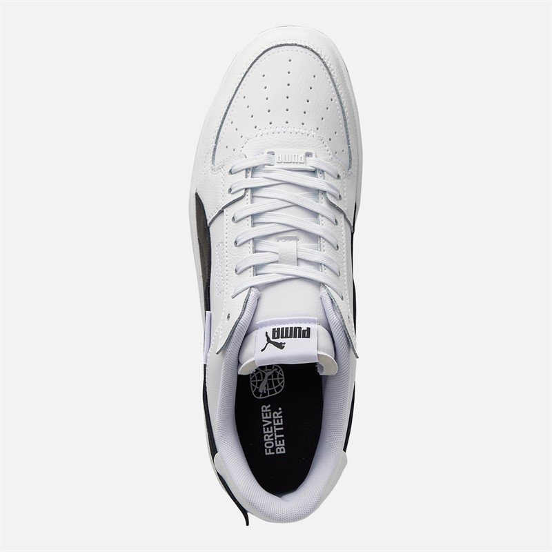 Puma Mens Caven 2.0 VTG Trainers White/Black Puma White/Puma Black