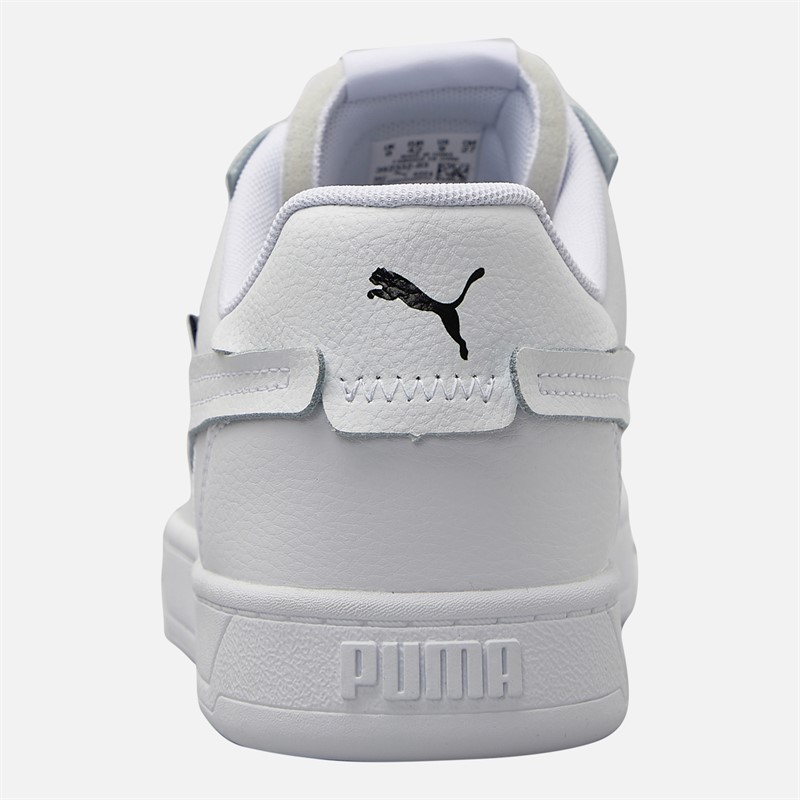 Puma Mens Caven 2.0 VTG Trainers Black/White Puma White/Puma White/Black