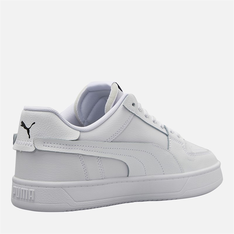 Puma Mens Caven 2.0 VTG Trainers Black/White Puma White/Puma White/Black