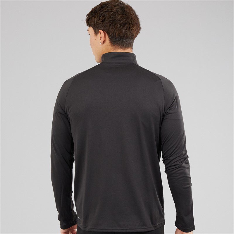 Puma Mens Train All Day Tech 1/4 Zip Training Top Puma Black