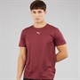 Puma Mens Train All Day Essentials Heather Cat Logo Training Top Ruby Shimmer Ruby Shimmer Heather