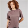 Puma Womens Train All Day Essentials Relaxed T-Shirt Raisin