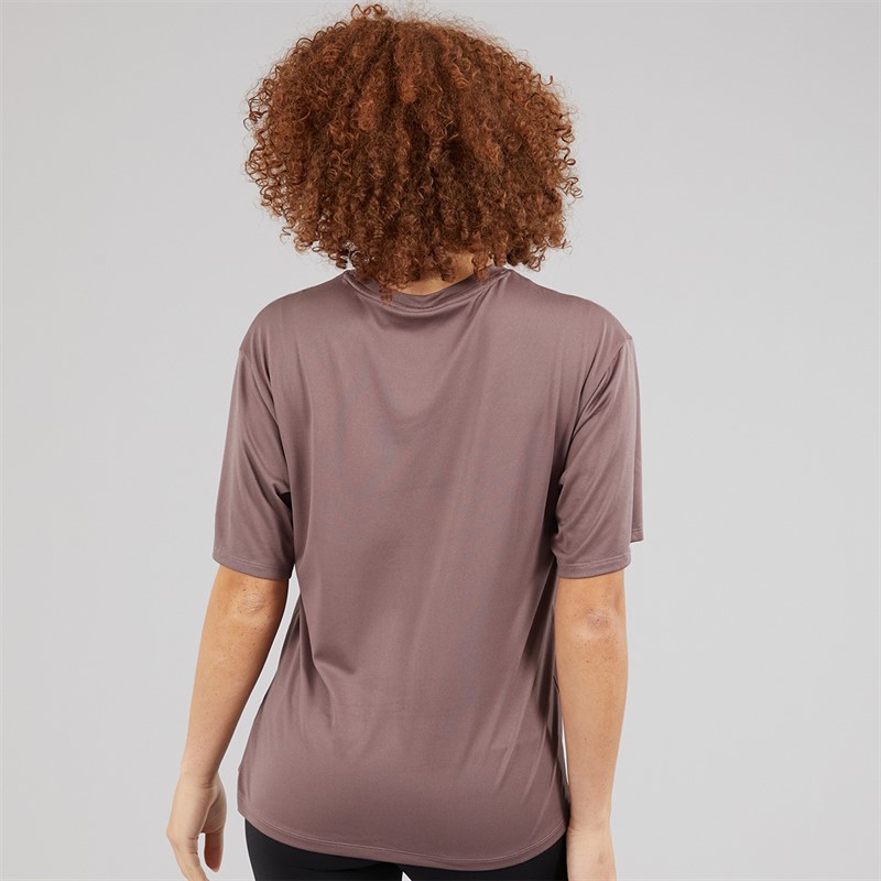 Puma Womens Train All Day Essentials Relaxed T-Shirt Raisin