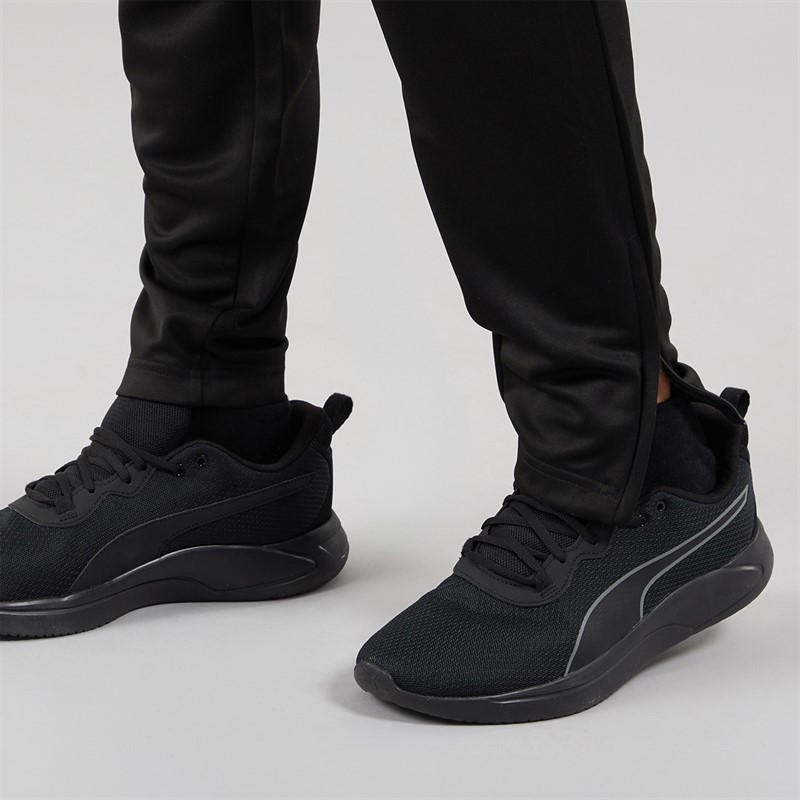 Puma Mens Team FNS Tracksuit Puma Black Puma Black/Yellow Alert