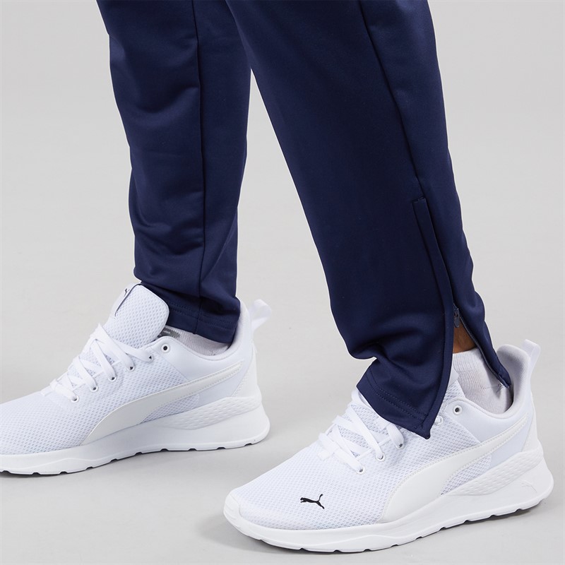 Puma Mens TeamLIGA Pro Training Track Pants Peacoat/White Peacoat/Puma White