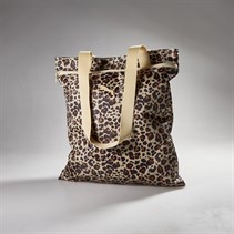 Puma Womens Pop Print Tote Bag Toasted Almond Toasted Almond/Animal Aop