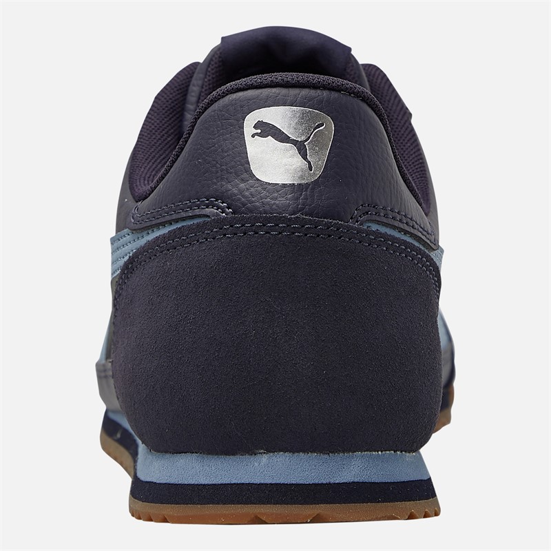 Puma Mens Turino II OG Trainers Navy/Silver Navy/Cool Blue/Silver/Gum