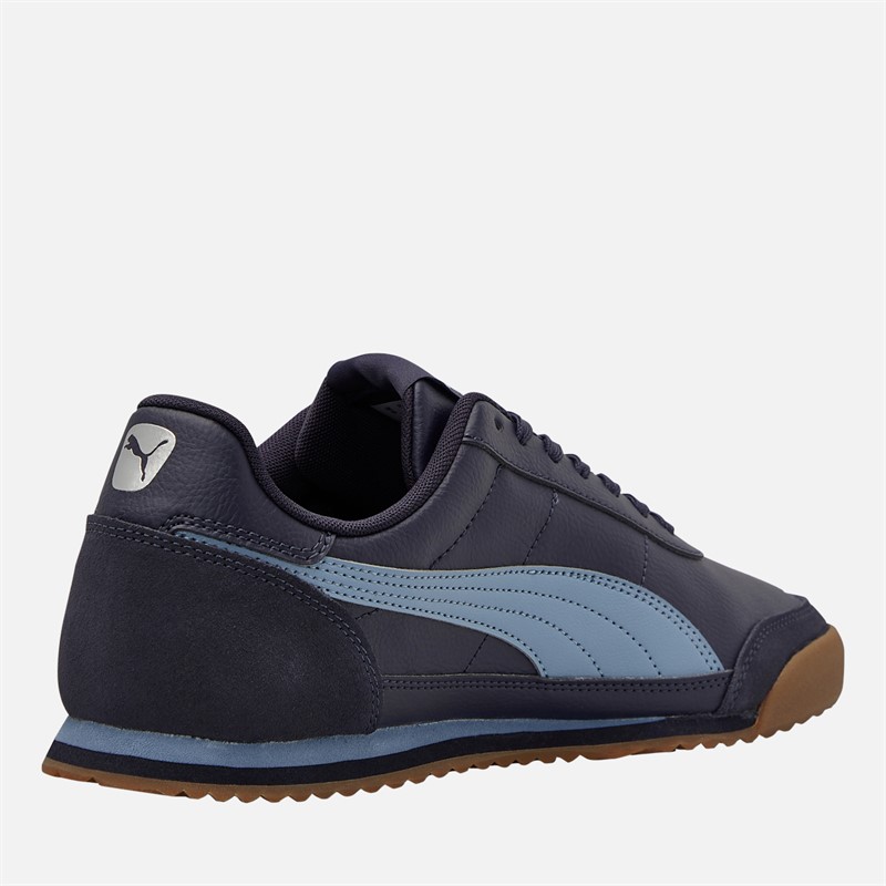 Puma Mens Turino II OG Trainers Navy/Silver Navy/Cool Blue/Silver/Gum