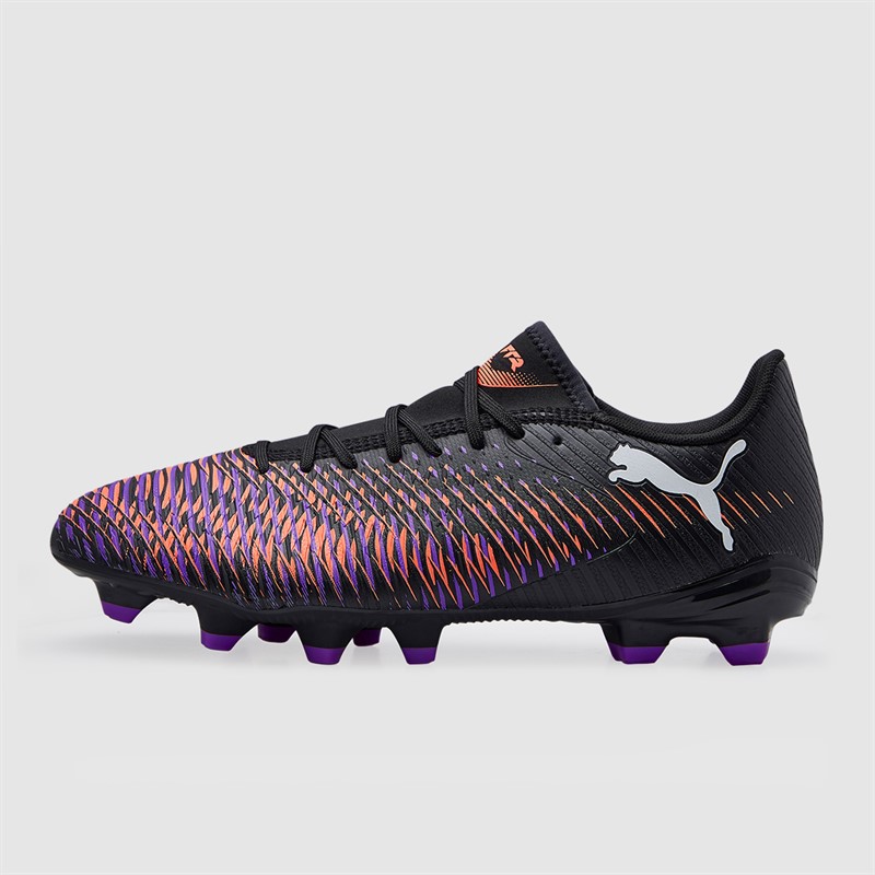 Puma Mens Future 8 Play FG/AG Firm/Artificial Ground Football Boots Puma Black Black/White/Glowing Red