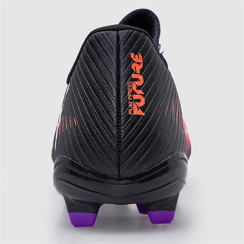 Puma Mens Future 8 Play FG/AG Firm/Artificial Ground Football Boots Puma Black Black/White/Glowing Red