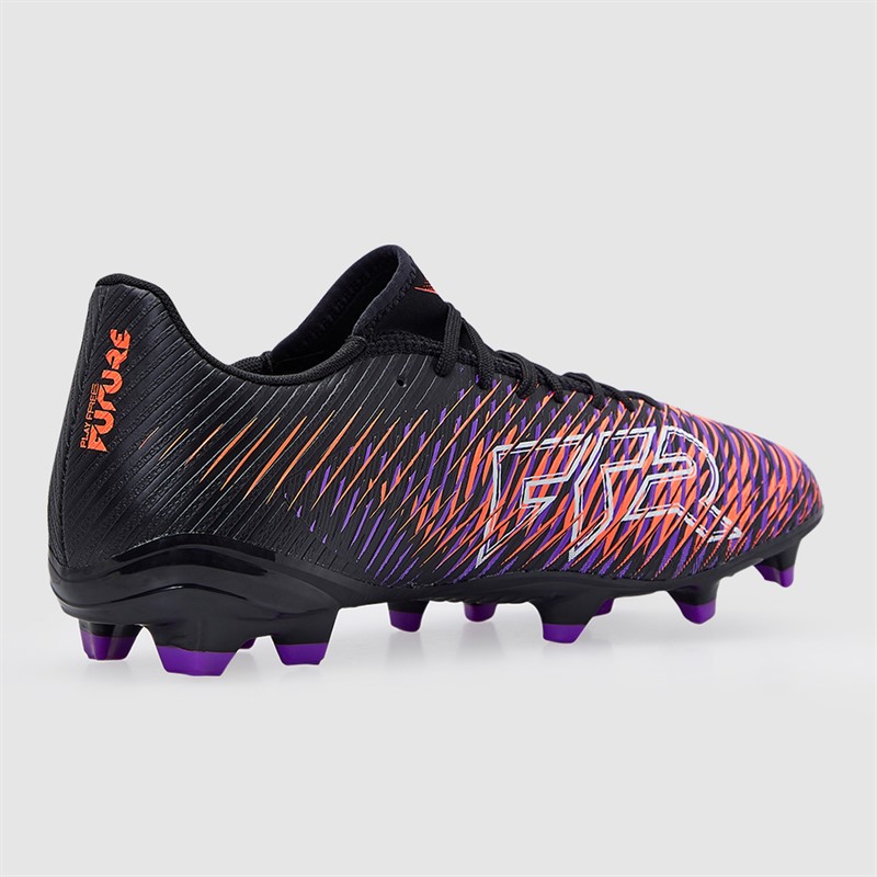 Puma Mens Future 8 Play FG/AG Firm/Artificial Ground Football Boots Puma Black Black/White/Glowing Red