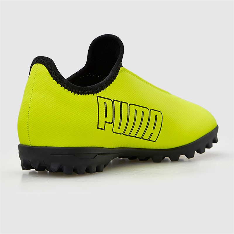 Puma Piłkarska buty Finesse Laceless TF Astro dla chłopca kolor Yellow Alert