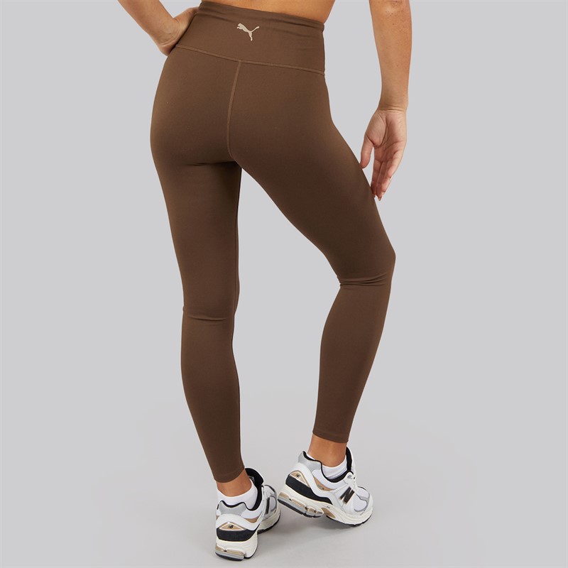 Puma Damen Train High Waist Training Tight Leggings Espresso Brown
