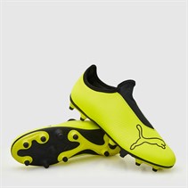 Puma Finesse bez sznurowadeł buty piłkarskie FG dla młodego chłopca kolor Yellow Alert