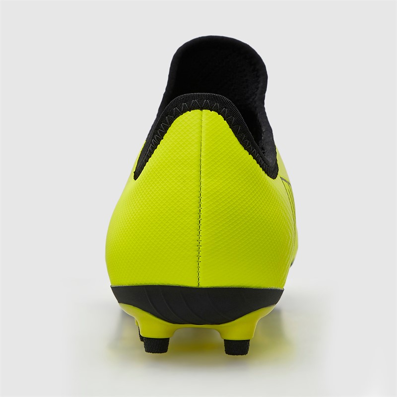 Puma Finesse bez sznurowadeł buty piłkarskie FG dla młodego chłopca kolor Yellow Alert