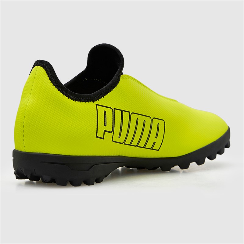 Puma Herren Finesse Schnürlose TF Astro Fußballschuhe Yellow Alert