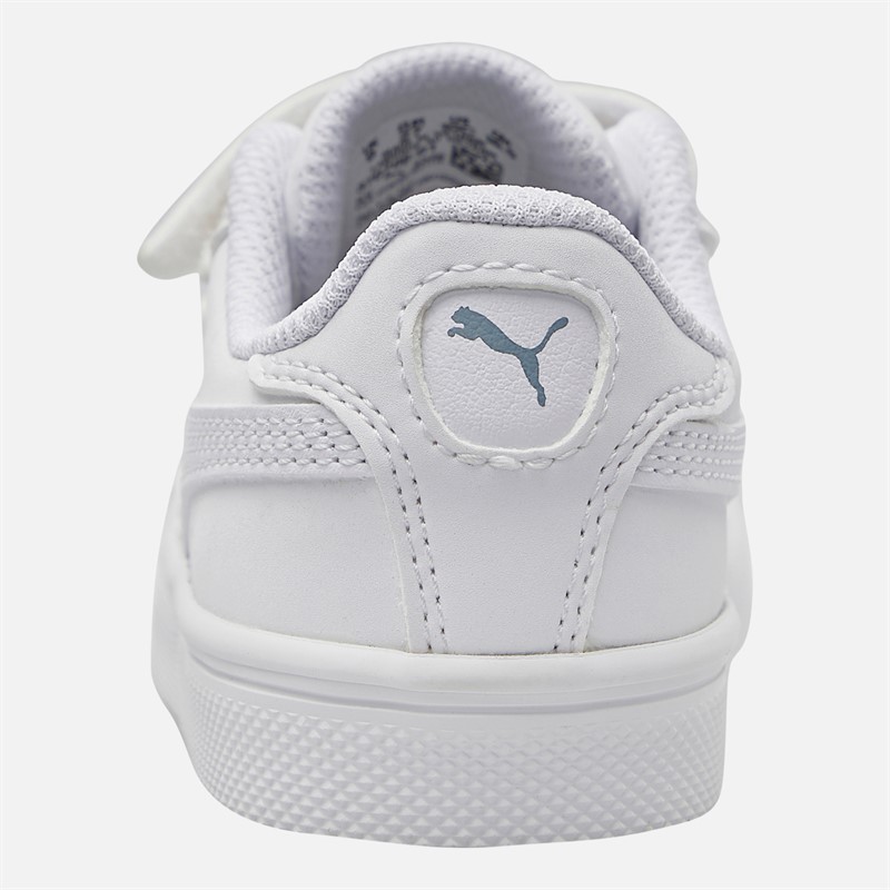 Puma dla dziecka Smash Vulc sneakersy dla dzieci kolor Biały/Quarry