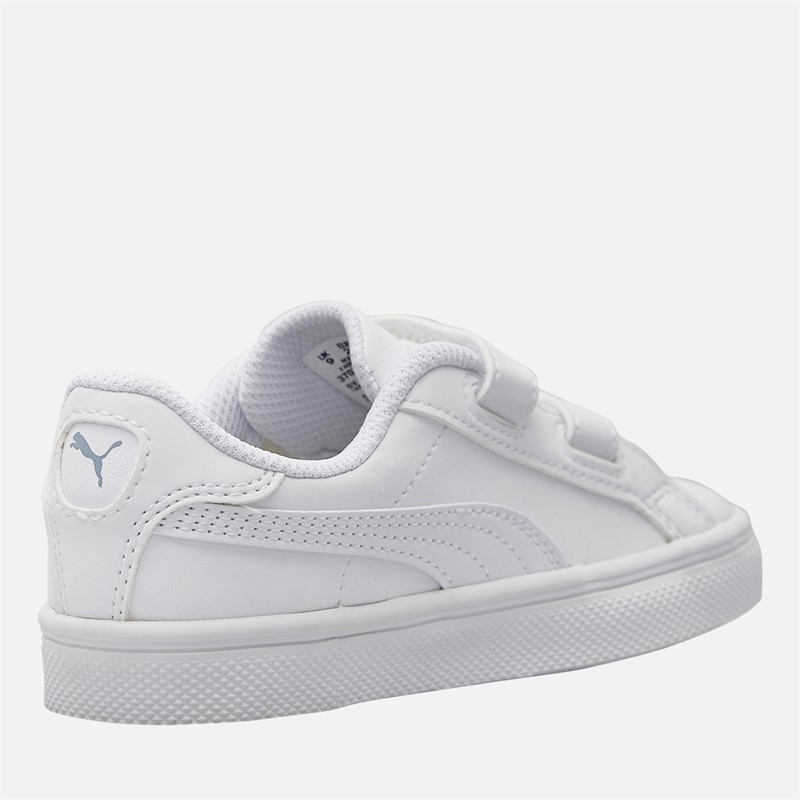 Puma dla dziecka Smash Vulc sneakersy dla dzieci kolor Biały/Quarry