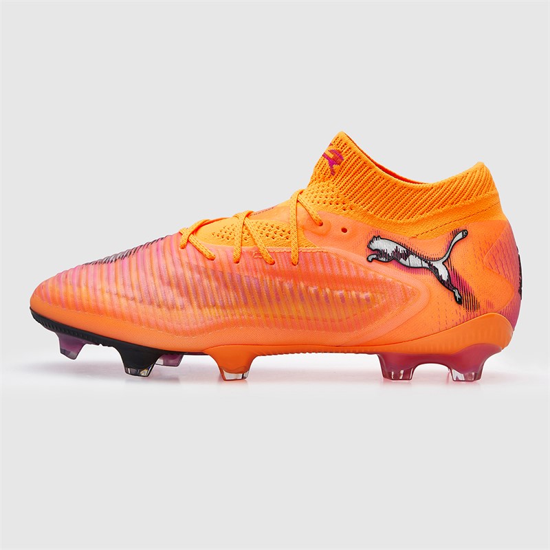 Puma Mens Future 8 Ultimate FG Firm Ground Football Boots Heat Fire/Puma Black/Ravish