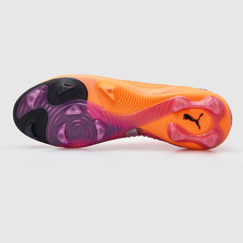 Puma Mens Future 8 Ultimate FG Firm Ground Football Boots Heat Fire/Puma Black/Ravish